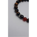 Pulseira Olho de Tigre + 7 Chakras | Pedras Naturais – Auralis