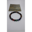 Pulseira Olho de Tigre + 7 Chakras | Pedras Naturais – Auralis