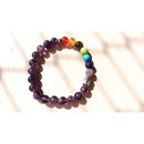 Pulseira Ametista + 7 Chakras | Pedras Naturais – Auralis