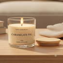 Vela Aromática Artesanal Premium com Tampa de Madeira