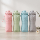Garrafa de Água Dobrável de Silicone 600ml