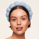 Tiara Nuvem de Pelúcia | Faixa para Skincare e Maquiagem