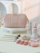 Necessaire Feminina Bolsa Cosmética Organizador Estojo de Maquiagem Grande Espaçosa tendência