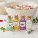 Kit 2 Escalda-pés de Óleo Essencial Ervas Desidratadas e Sal Grosso