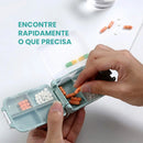 Porta Comprimido Diário Portátil | Manhã, Tarde e Noite – Auralis