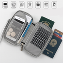 Carteira porta passaporte puffer, acolchoado, impermeável e moderno, leve na bolsa, na viagem