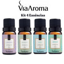 Kit 4 essências para difusor