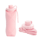 Garrafa de Água Dobrável de Silicone 600ml | Portátil para Viagem e Academia – Auralis