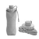 Garrafa de Água Dobrável de Silicone 600ml | Portátil para Viagem e Academia – Auralis