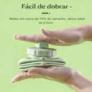 Garrafa de água dobrável de silicone de chaleira portátil esportes ao ar livre compressão viagem 600ML