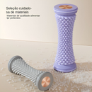 Rolo Massageador para Pés Terapia Reflexologia Alívio Tensão Muscular Academia Yoga