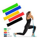 Kit 5 Mini Bands Elásticos 5 Níveis | Treino em Casa e Alongamento – Auralis