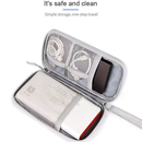 Necessaire organizadora bolsa portatil celular cabos fios armanazamento