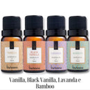 Kit 4 Essências para Difusor 10ml | Refil Aromaterapia – Auralis