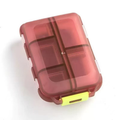 Porta-comprimidos Organizador de Viagem | 10 Compartimentos – Auralis