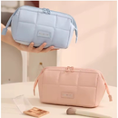 Necessaire Feminina Bolsa Cosmética Organizador Estojo de Maquiagem Grande Espaçosa tendência