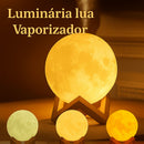 Umidificador Luminária Lua 3D 2 em 1 + Essências | Difusor – Auralis